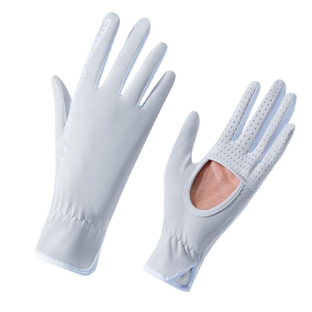 

Anti-Skid Women s Summer Gloves Fishing Gloves for Outdoor Sports Driving Cycling Fishing сірий