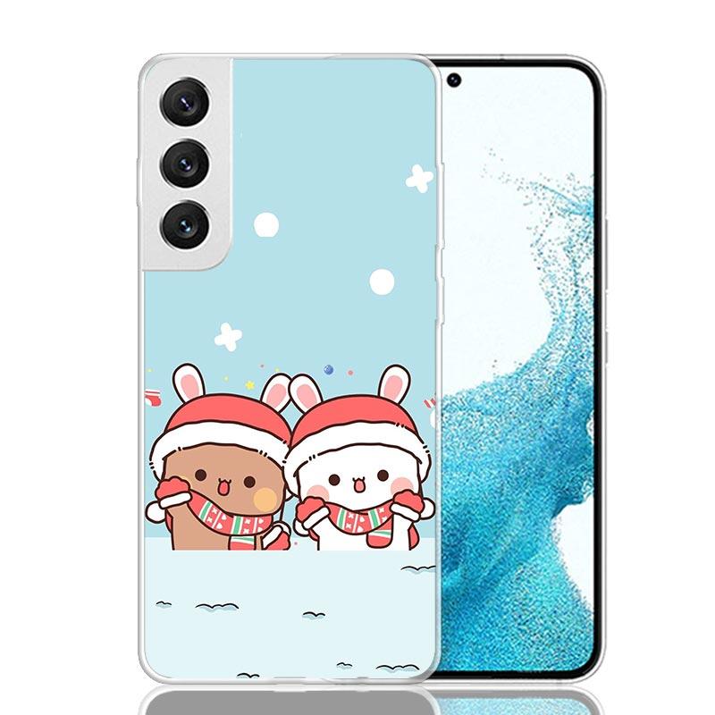 Bubu Dudu Cartoon Cute Phone Case For Samsung Galaxy S26 Ultra S23 S24 S25 Edge S20 FE S21 S22 Plus Soft Print Shell Cover Funda