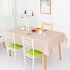 Nordic Dining Table Cloth Waterproof, Anti-Scalding And Oil-Proof Leave-In Plastic Household Tablecloth Plaid Tablecloth Coffee Table Cloth Table Mat