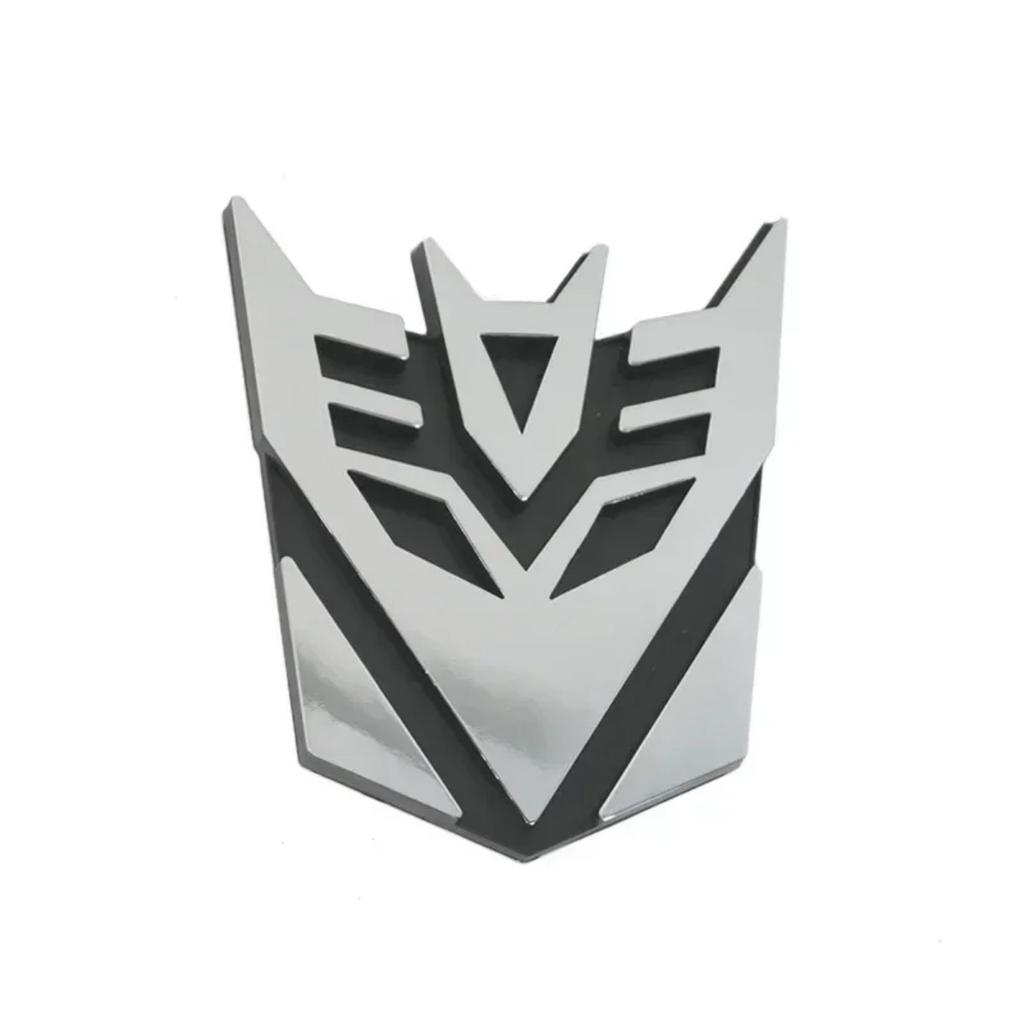3D  Car Logo Scratched Stickers Cosplay Car Side Fender Rear Trunk Emblem Badge Sticker Decoration Accessories