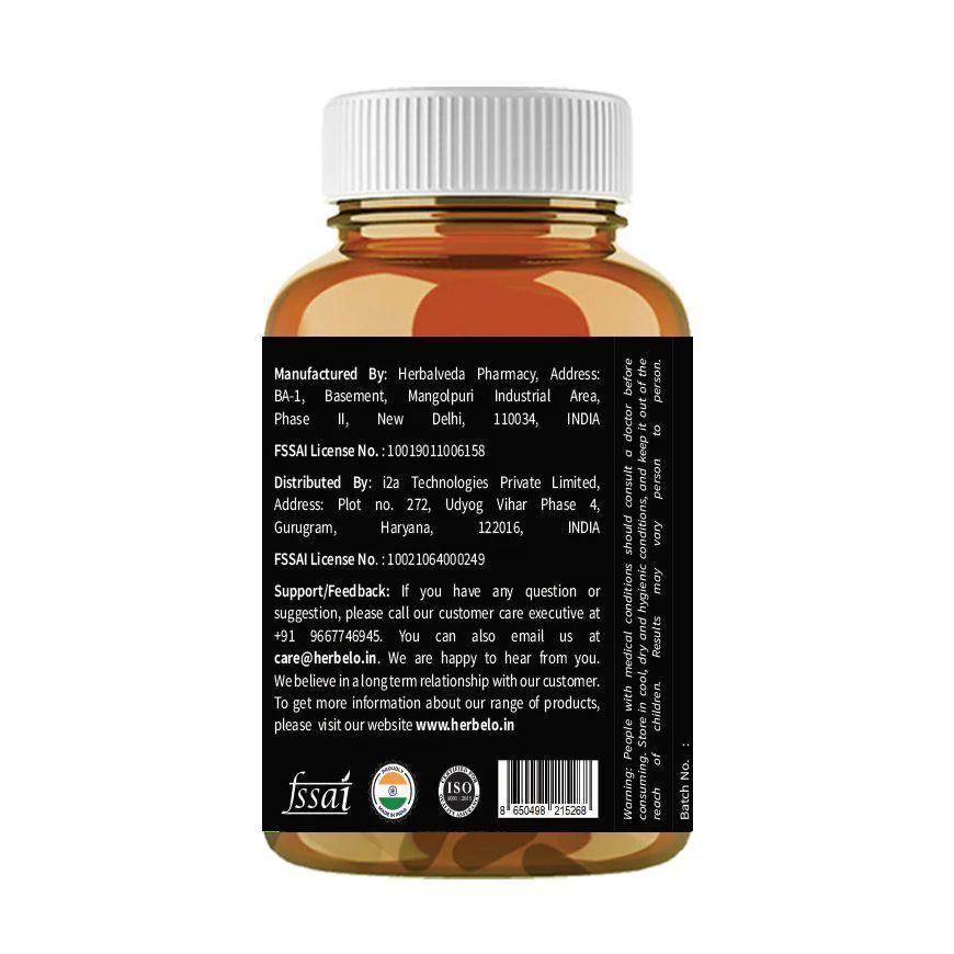 Ashwagandha (60 kapak, 800 mg), Ashwagandha, Herbelo Organikleri