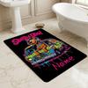 Custom Name Dog Artwork Living Room Non-Slip Area Rug Soft Carpet for Bedroom Kids Playroom Sofa Office Home Decor Doormat