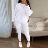 Fashion Casual Knitted Suit Trousers Suit Women's Sweater Suit Plus Size