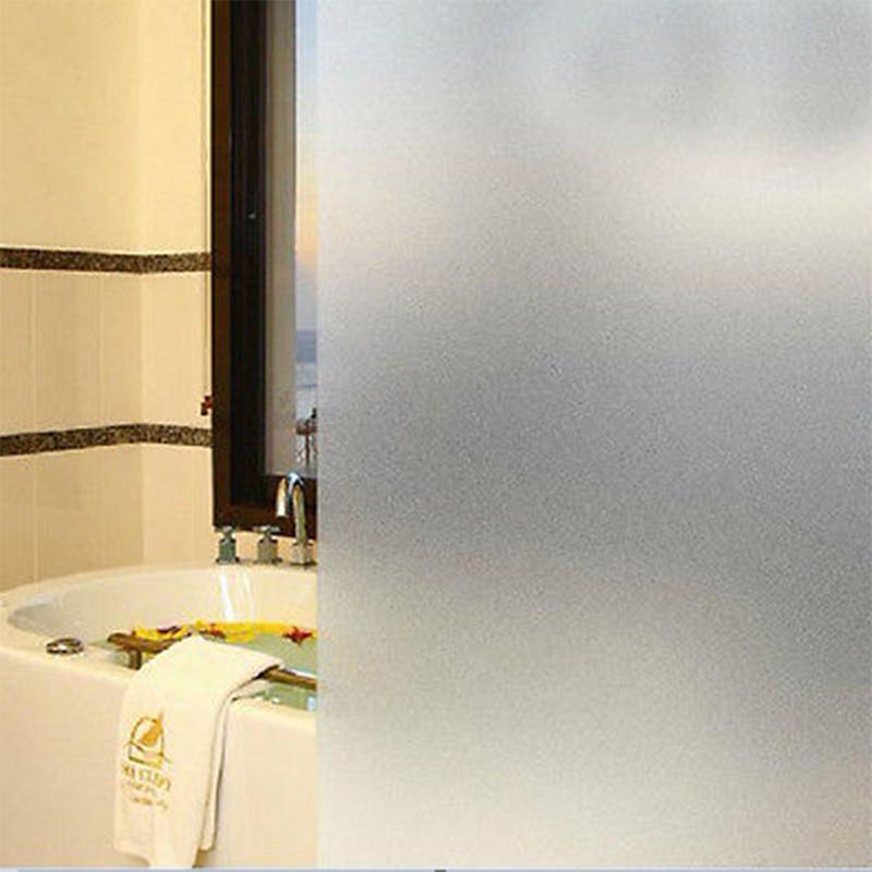 

Пленка Матовое Стекло ПВХ Ширина 45см Или 60см Конфиденциальность 1м Водонепроницаемая Окно Спальни S-17.7 (45cm)Width