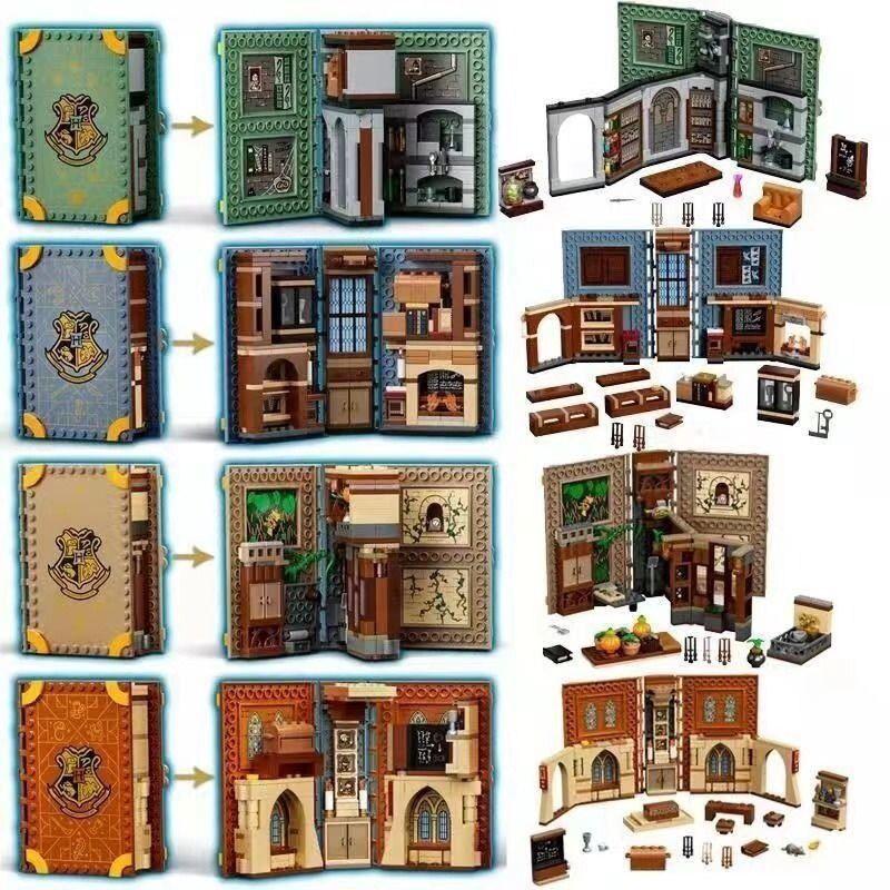 Harry Potter Lego Sběratelská kniha Pro děti Sada na hodinu lektvarů Na cesty a hraní