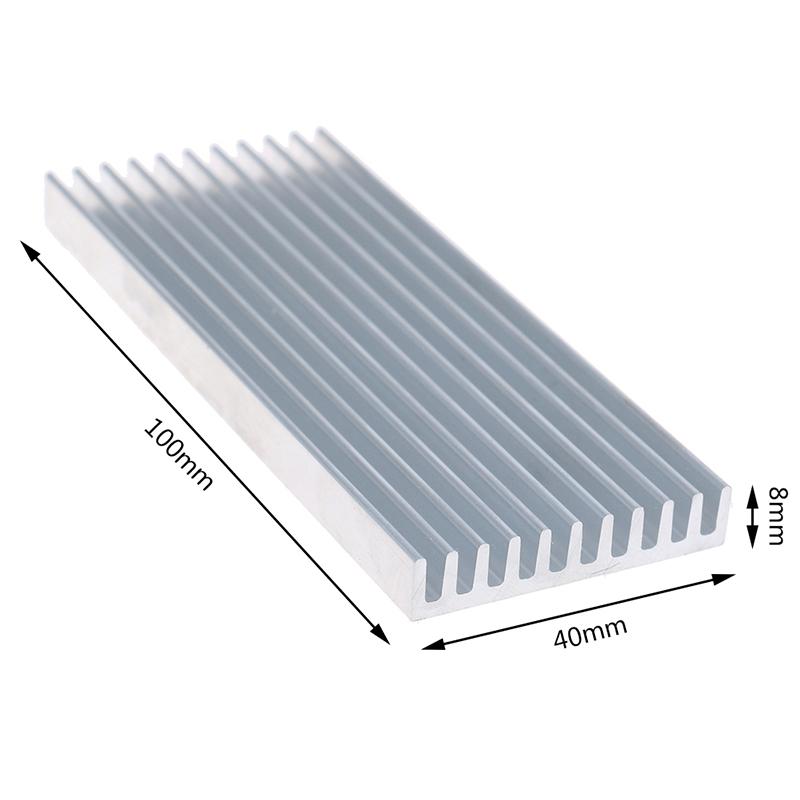 Aluminum Heat Sink for High Power LED IC Chip Fast Cooling Radiator for Workbenches and DIY Use