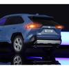1/24 TOYOTA RAV4 SUV Sport Odlehčený slitinový miniaturní model auta na dálkové ovládání se zvukem a světlem, natahovací, kolekce, dárek pro chlapce