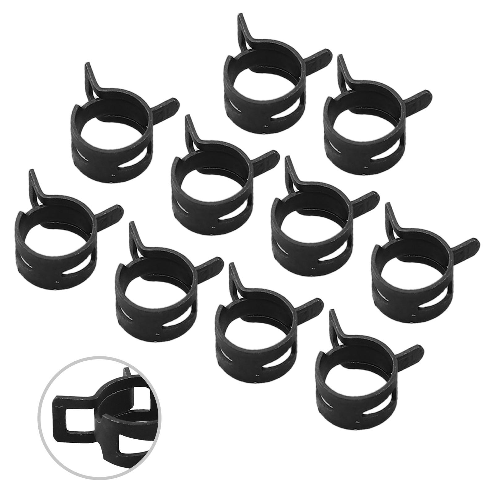 

Пружинный хомут Хомут для топливного шланга 0,5 мм 10 шт. Марганцевая сталь 12mm