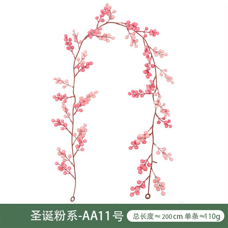 Christmas Simulation Berry Festive Atmosphere Layout Simulation Christmas Rattan Home Decoration Christmas Red Fruit