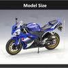 Welly 1/10 YAMAHA YZF-R1 Alloy Racing Motorcycle Model Simulation Diecast Metal Motorcycle Model Collection Childrens Toy Gifts