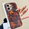 Color Tortoiseshell Amber Glossy Phone Case for Honor 400 200 90 Smart Pro Magic7 70 Lite X9a X9c X9b X8b X8a X8c X7c X7b Cover
