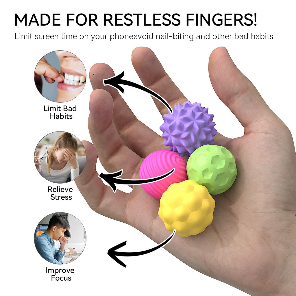 Magnetic Fidget Toy,EDC Anti Stress Relief Toys,Fidgeting Antistress Anxiety Sensory Toy Magnet Balls for Adult Kids Autism ADHD