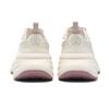Li-Ning 1990 Classic Series Lightweight High Resilience Casual Shoes Women Sneakers Off-White Mushroom-Brown ALJU018-3