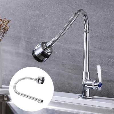 360° Döndürme Mutfak Musluklar Tasarruf Musluk Suyu Uzatma Memesi Dokunun lavabo musluğu Çift Delikli Banyo Aksesuarları