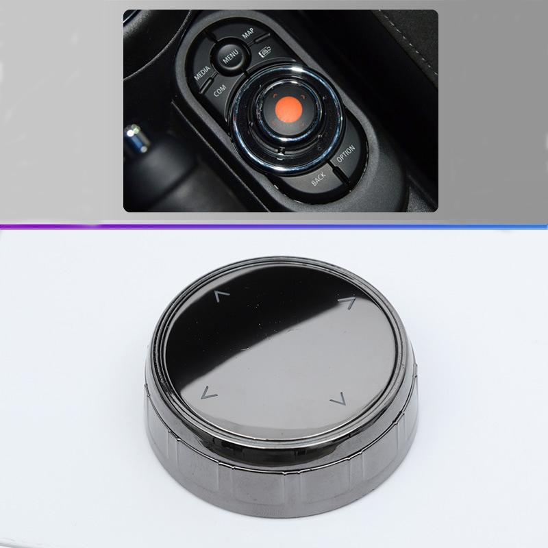 For Mini Cooper F54 F55 F56 F57 F60 Countryman Crystal Multimedia Knob Button Cover Stickers Decorative Accessories