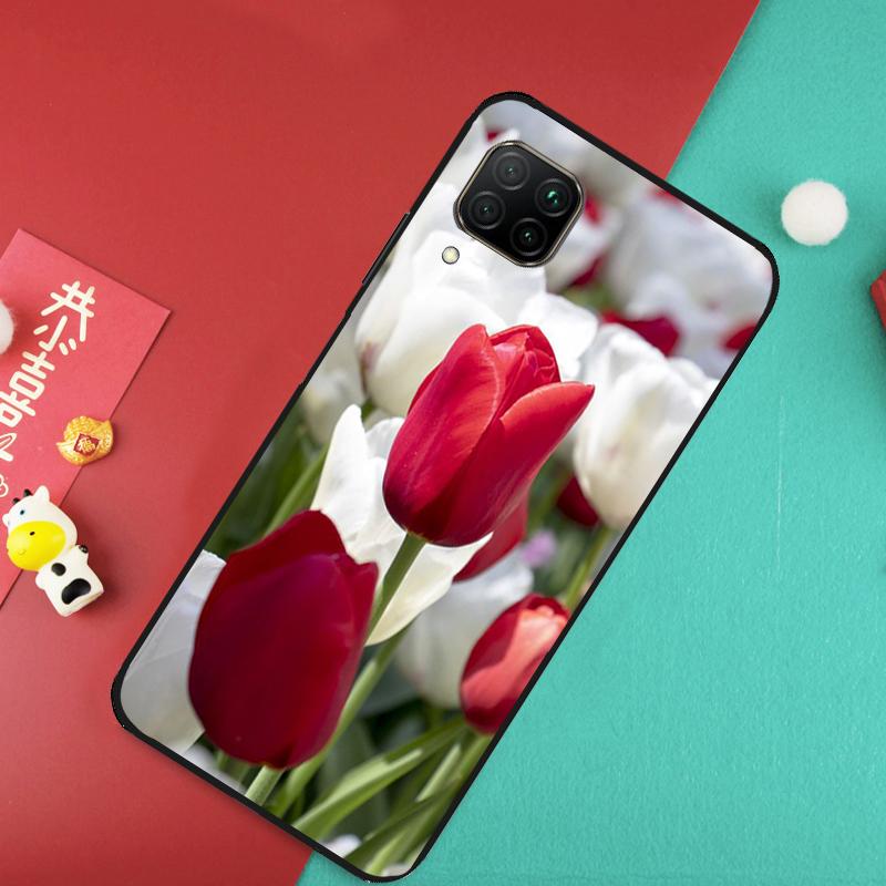 Tulip Flower Colorful Case For Huawei Nova 11 Pro 3i 7i 8i 11i Y60 Y70 Y90 Y61 Y91 9 10 SE P20 P40 P30 Lite Cover