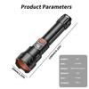 High-power White Laser LED Flashlight Ultra Strong Light Tactical Flashlight Outdoor Waterproof Searchlight Camping Torch