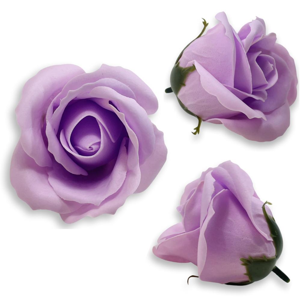 Soap Rose In a Light Purple Color