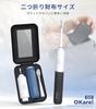 Epeios Sonic Elektrische Zahnbürste, Tragbar, Reiseetui, Ersatz-Bürstenköpfe, 60 Tage Nutzung, Typ-C Wiederaufladbar, Perfekt für Reisen, Geschenk, OKare!