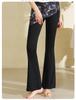 2025 High-Waist Yoga Pants: Hip-Lifting, Wide-Leg, Micro-Flare, Women's Two-Piece Style