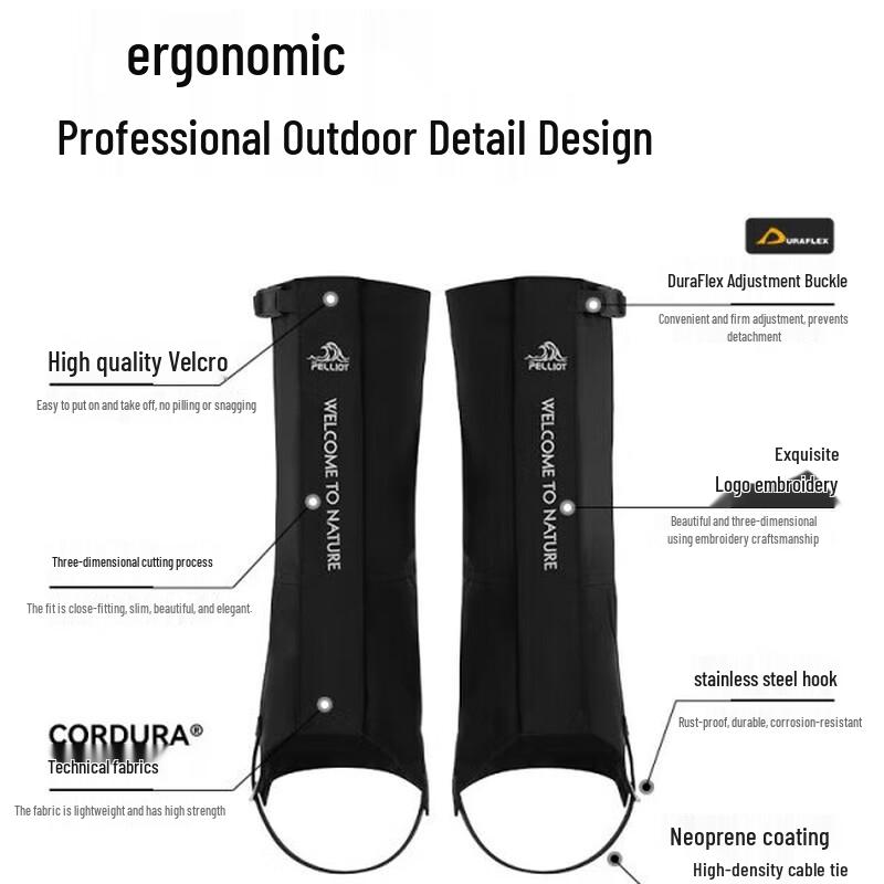 Pelliot Outdoor Hiking Gaiters