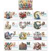 2026 Standing Desk Calendar DIY Diamond Art Painting Monthly Flip Desktop Calendar with To Do List Calendars Planner for Home Office-2026-A