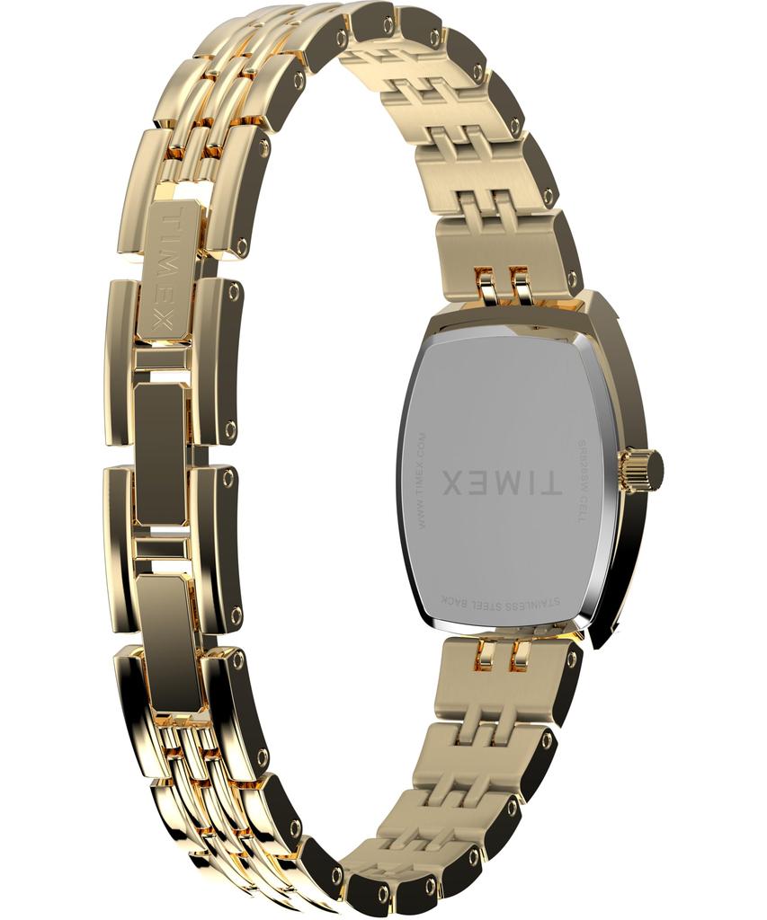 TIMEX Trend 3 ATM Water Mineral White Unisex Watch, Quartz, Resistant, Glass, Mother-of-Pearl Dial, TW2Y22400, [Used]