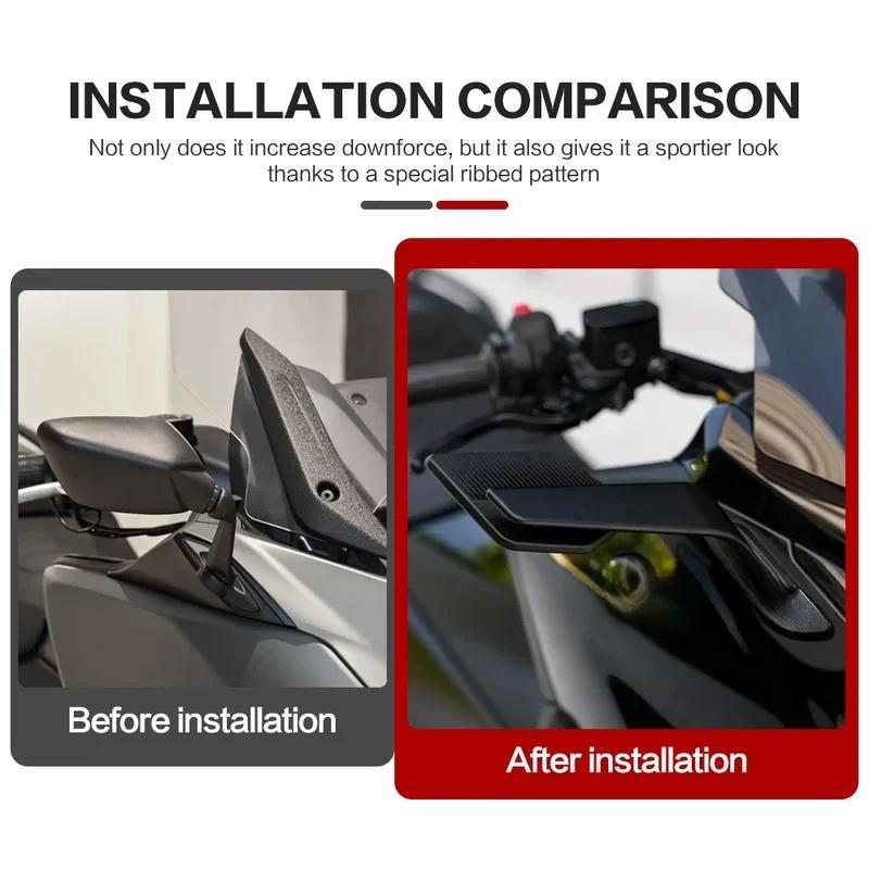 Motorcycle Accessories Stealth Max Mirror Adjustable Side Rearview Mirrors For Yamaha TMAX 530 T-MAX560 Tmax 500 TMAX560 TMAX530