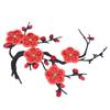 Little Plum Blossom Self-Adhesive Embroidery Patch: Cute Decoration for Clothes, Hats, or Home Textiles