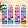 Kpop 750ML Dämonenjäger Wasserflasche K Pop Krieger Rumi Mira Zoey KPOP Trinkflasche Schule Huntrix Kürbis Plastik Wasserbecher