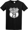 Highway 1979 Camaro Car Mens T-Shirt Black Tee