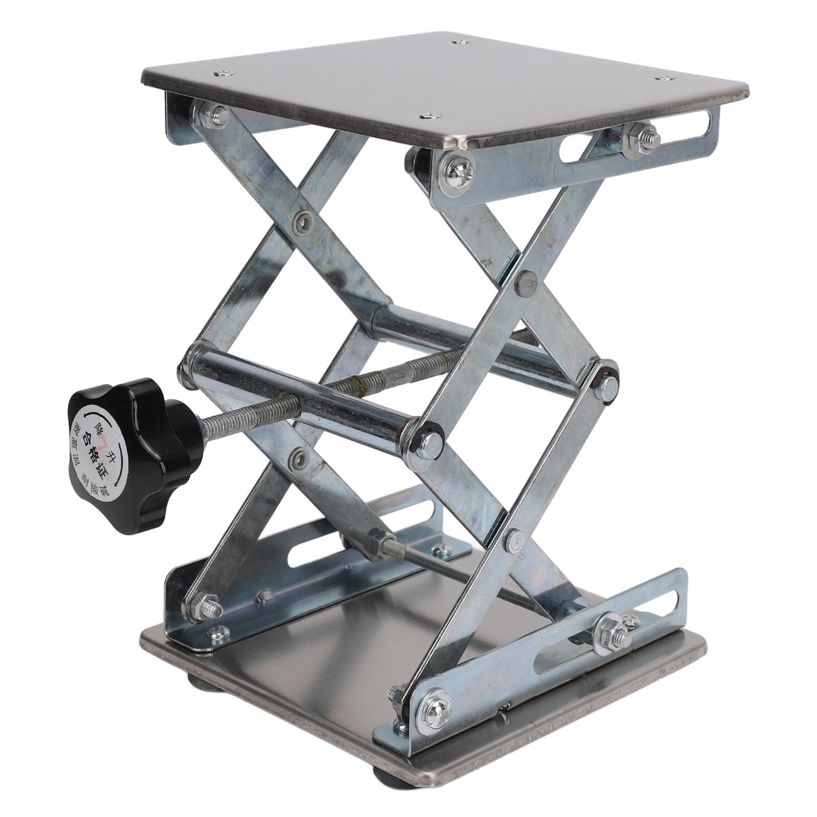 Health & Beauty Product Scissor Laboratory Jack Stand Stainless Steel 6X6 Inch Extendable Scientific Scissor Lifting Jack