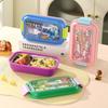 Cute Cartoon Compartment Lunch Box for Kids - Bento, Fruit, and Meal Container