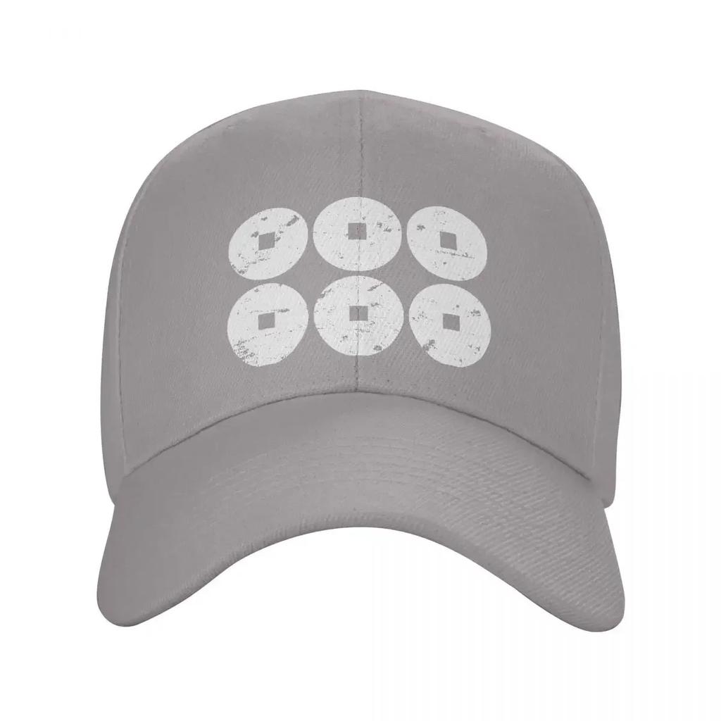 Washed Unisexs Baseball Cap Sanada Trucker Snapback Caps Dad Hat Japanese Clan Crest Logo Golf Hats