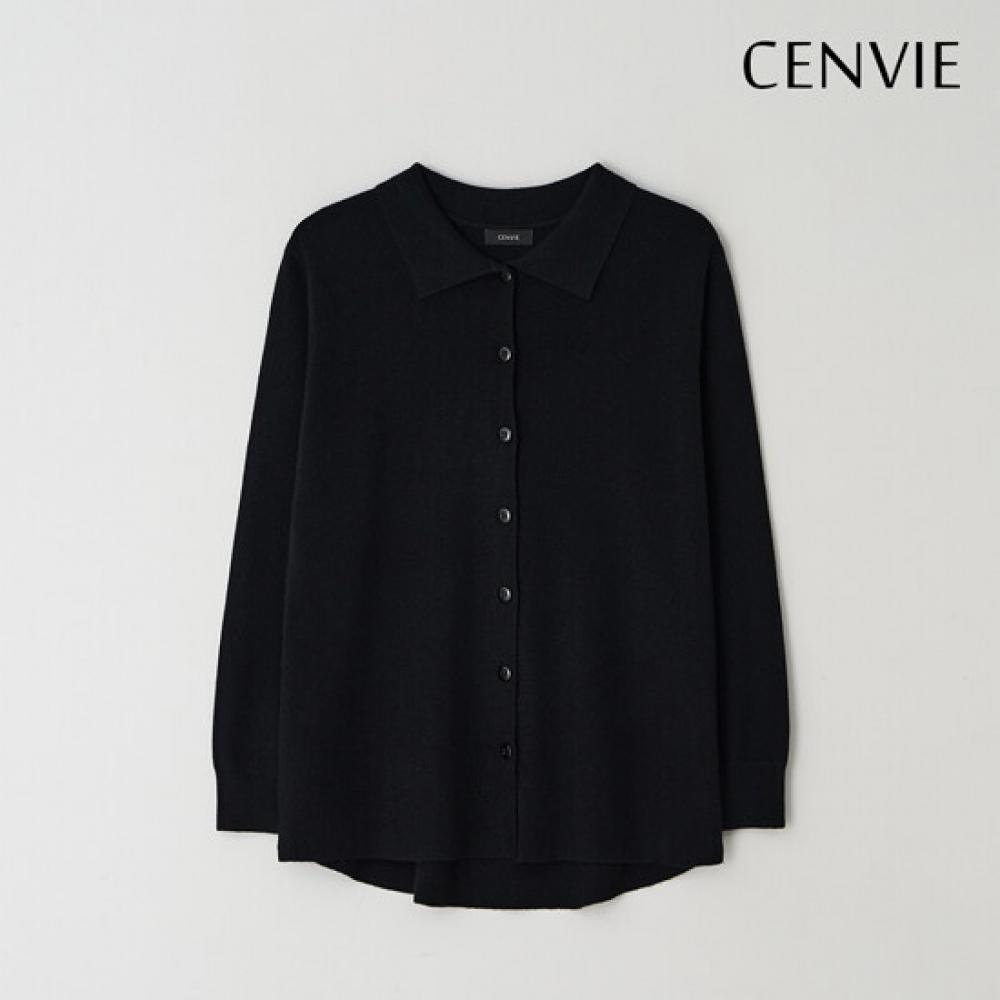 Senbi Modern Knit Setup Shirt + Skirt 2pcs Set