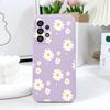 Daisy Petals Case For Samsung Galaxy A73 A53 A33 A23 A13 A72 A52 A52S A32 A22 A12  A71 A51 A31 A21S 4G 5G Cover