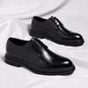 Wenzhou Leather Shoes Men's 2025 Autumn New British Style Korean Version Height-increasing Shoes Commuter Office Height-increasing 8CM Men's Shoes