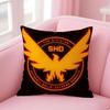 Tom Clancys The Divisions Cushion Cover Comfortable Reversible Pillow Cover Ideal For Car Sofa Bedroom & Beyond
