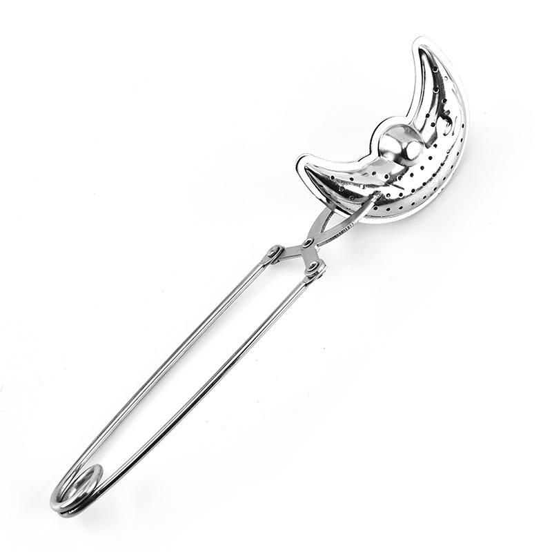 Stainless Steel Tennis Clip Ball Tea Infuser Tea Strainer Herbal Spice Cooking Filter