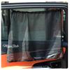 Parasol de Coche a Cuadros de Dibujos Animados 2026 - Cortina de Ventana de Algodón para Protección contra el Calor del Verano
