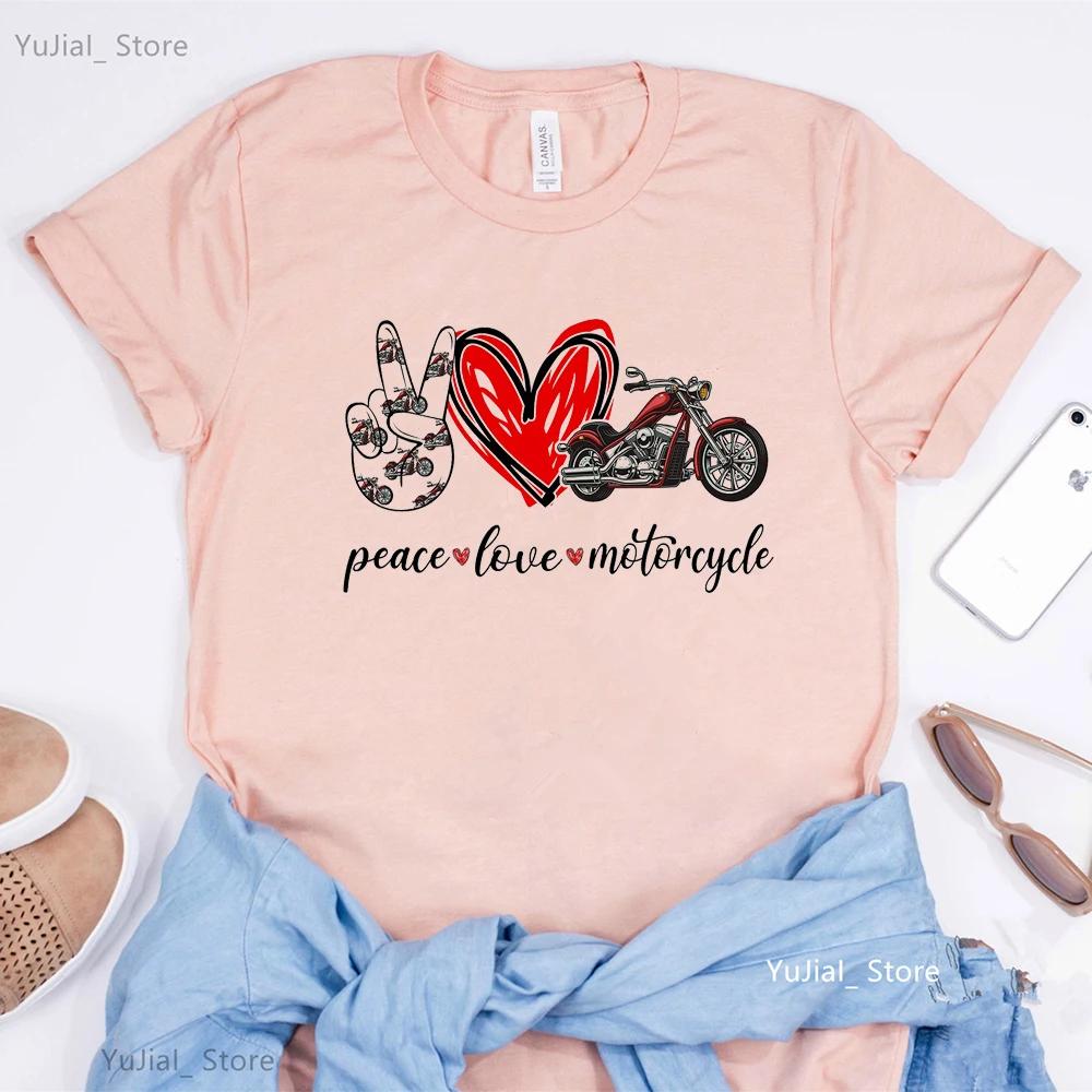 Im A Simple Unisex I Love Motorcycle And Wine Letter Print Tshirt Unisexs Clothing Watercolor Flowers Tshirt Femme Streetwear