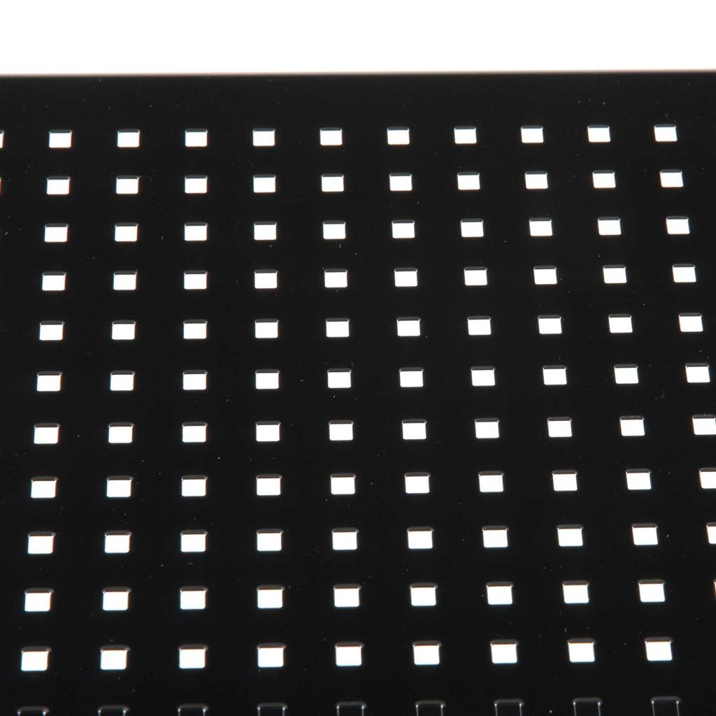 Fuji Boeki Kitchen Cart, 3-Tier, 40cm Wide X 32cm Deep X 74.5cm High, Black, Steel, with Casters, Assembly Required, 93396