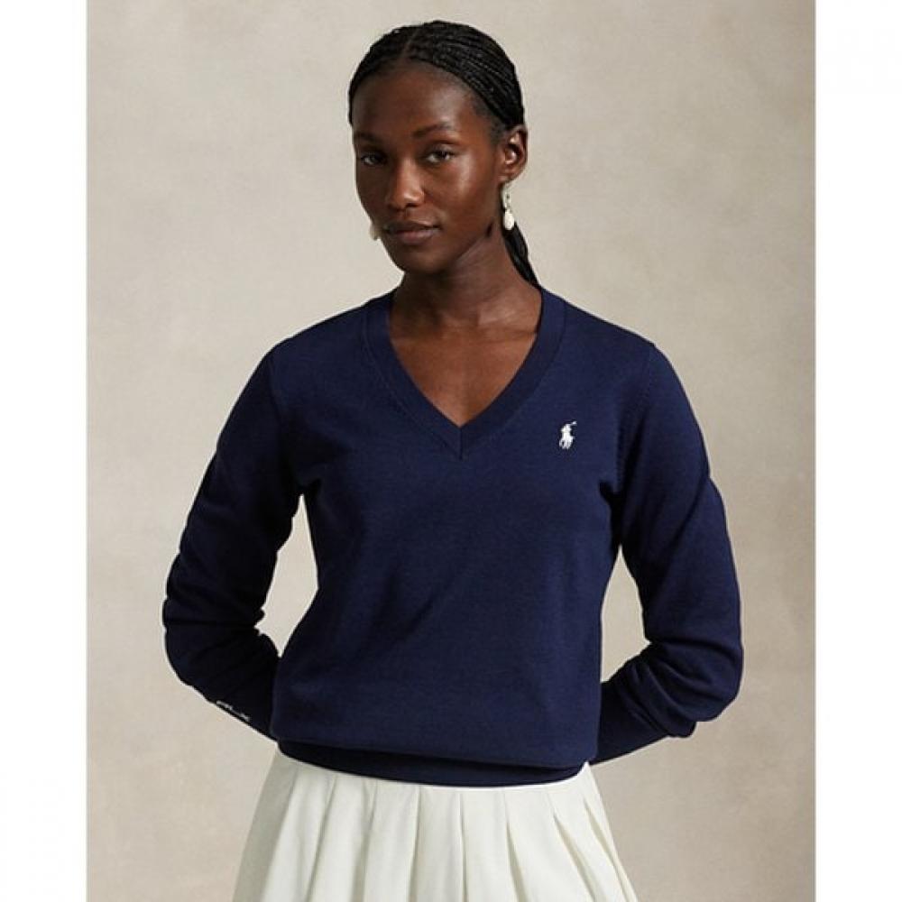 Polo Golf Women S Cotton Blend V Neck Sweater wmxgSwenc020072410 XS