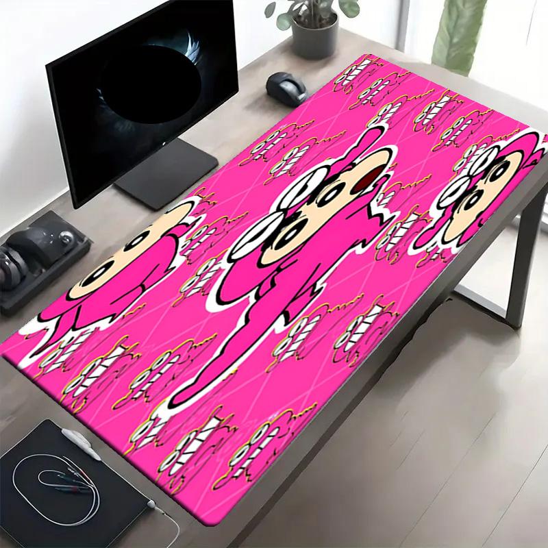Crayon Shin Baskılı Mouse Pad, Kaymaz Masaüstü klavye Matı, PC Dizüstü Oyun Çalışma Günlük Kullanım için, Havalı Festival Sürpriz Hediye