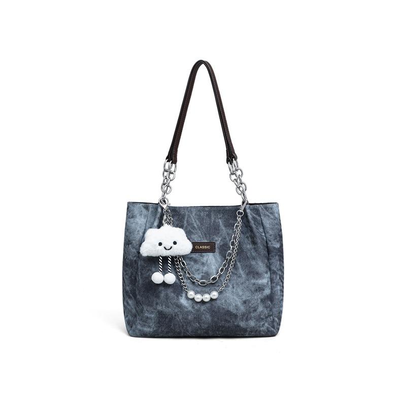 Geantă de damă nouă, geantă de mare capacitate, cu un singur umăr, geantă de navetă, geantă mare