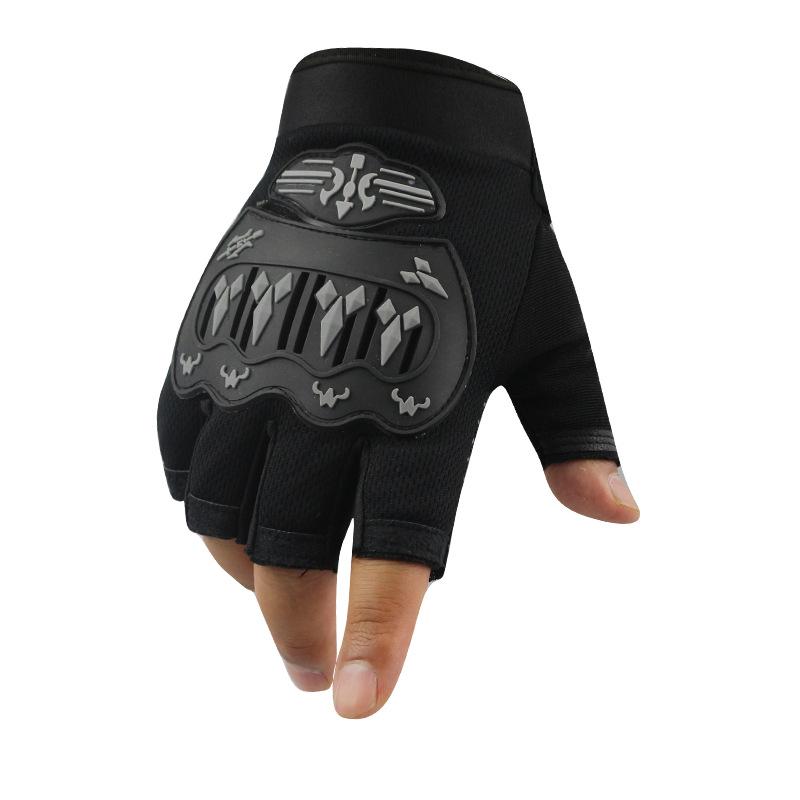 

Велосипедные полупальцевые перчатки мужские весенне-летние сенсорные износостойкие для активного отдыха альпинизма нескользящие average size