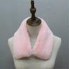 Imitation Rabbit Hair Scarf Women Furry Collar Shawl Solid Color Winter Detachable Fuzzy Fake Collar Wrap Vintage Scarf