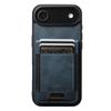 Universal Leather Phone Case with Card Holder & Stand for Apple 17 Pro Max, Google 10 Pro XL, Samsung Models