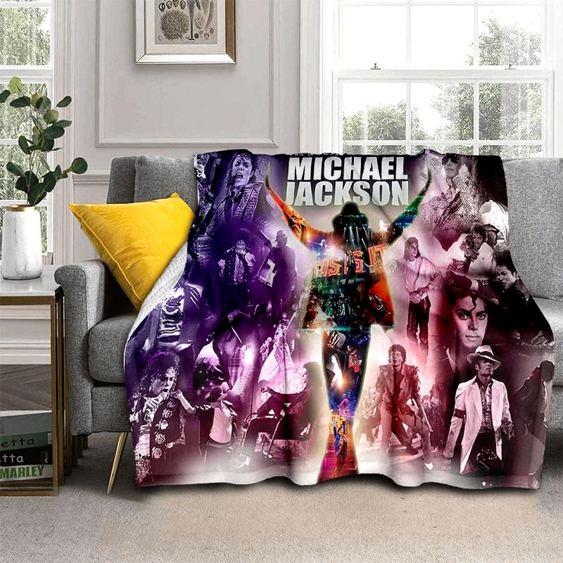 

29 Стиль Новий Майкл Джексон Король Попу MJ Зірка Плед, М який Плед для Дому Спальні Ліжка Дивана Подорожі Офісу Покривало Діти 75x90cm