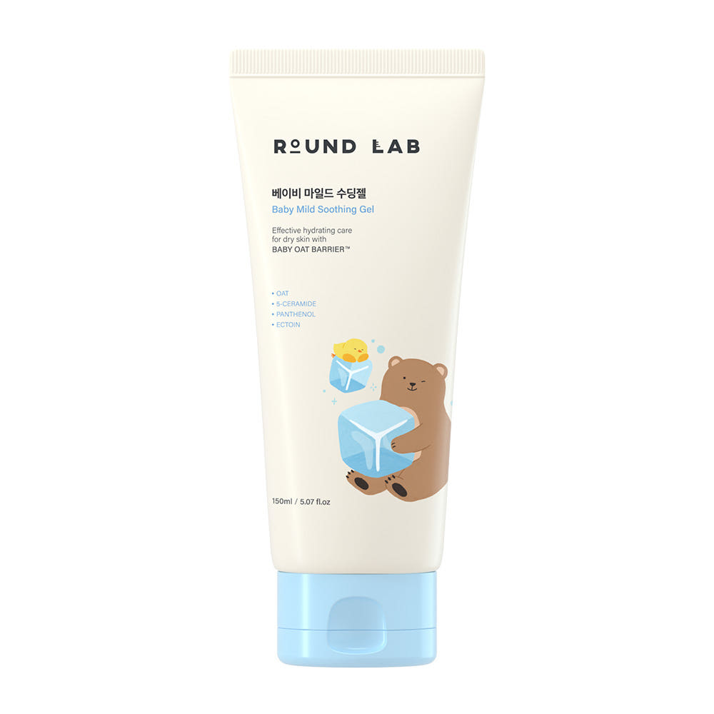 Round Lab Baby Mild Soothing Gel 150ml Gentle Hydrating Baby Skin Gel